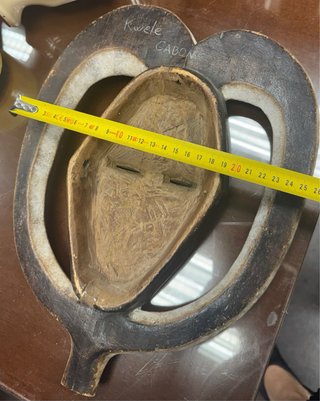Máscara africana Kwele