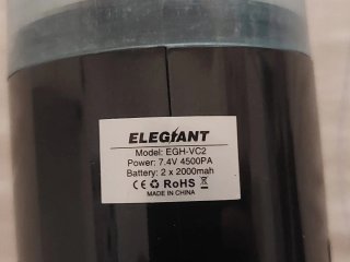 Aspiradora de mano ELEGIANT