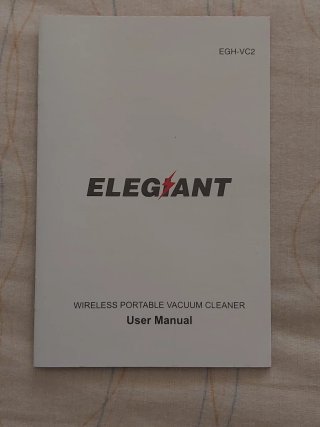 Aspiradora de mano ELEGIANT