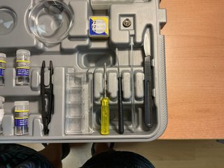 Microscopio Micro-Science con accessori