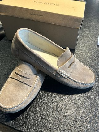 Mocasines Nanos Beige Talla 35