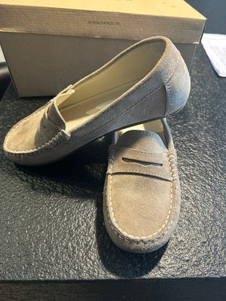 Mocasines Nanos Beige Talla 35