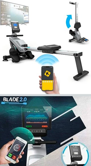 Máquina de Remo Plegable Bluefin Blade 2.0
