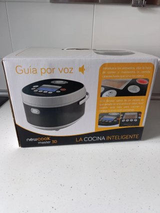 Robot Cocina Newcook Master 3D guia por voz