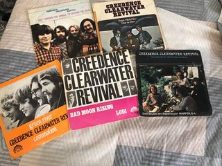 Colección Vinilos Creedence Clearwater Revival