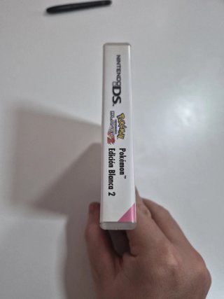 Pokémon Edición Blanca 2 Caja + manual y papeles