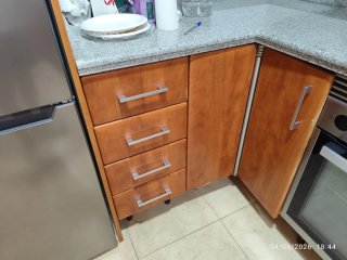 Muebles de Cocina Madera y Metal
