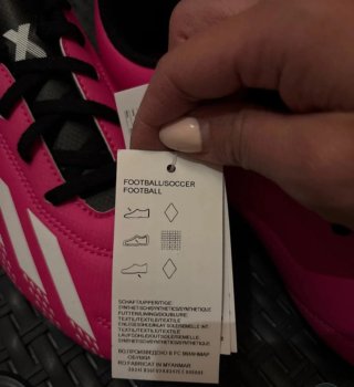 Botas de fútbol Adidas talla 38 2/3