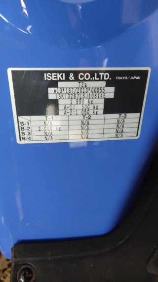 Tractor Iseki TM3267E 26CV