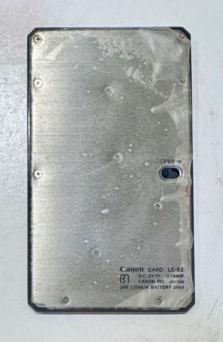Calculadora Canon card LC-62