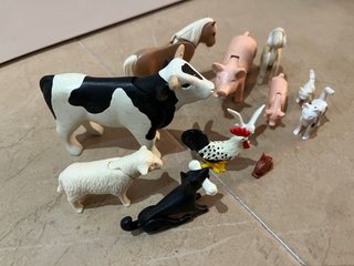 Lote Playmobil Granja Animales