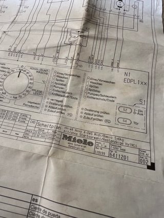 Placa Electrónica Miele EDPL162-B