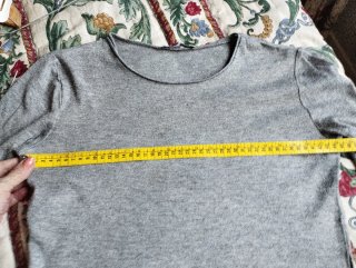 Jersey corto gris manga larga
