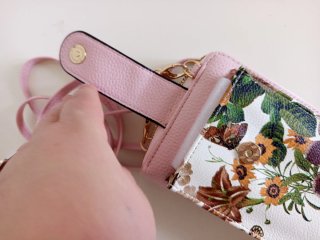 Bolso Cartera Multicolor con Flores