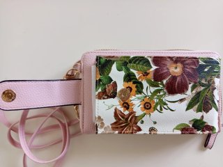 Bolso Cartera Multicolor con Flores