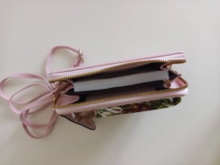Bolso Cartera Multicolor con Flores