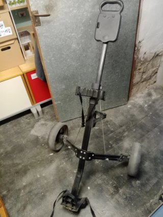 Carro de golf plegable