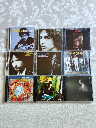 CDs Bob Dylan,Alameda,J L Guerra