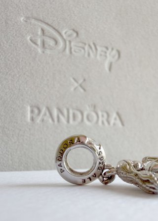 Pandora Disney Charm Sirena Plata y Turquesa