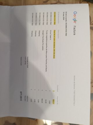 Google Pixel 8a 256GB Negro