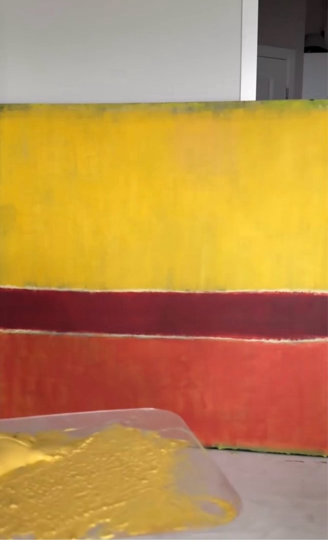 Cuadro abstracto estilo Mark Rothko