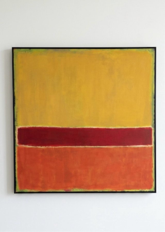 Cuadro abstracto estilo Mark Rothko