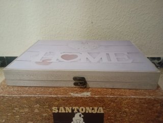 Tapa Contador Luz Madera HOME