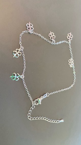 Tobillera Plata Ley 925