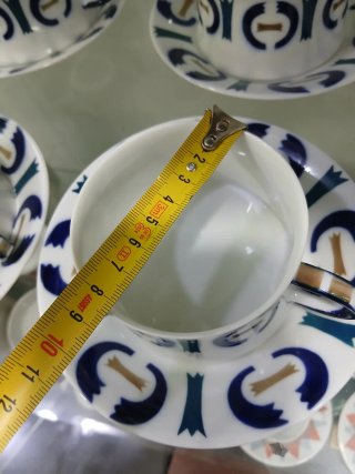 6 tazze di tè Sargadelos Vilar de Donas