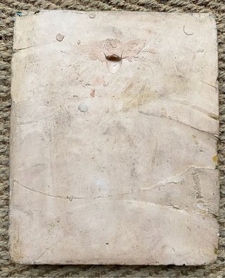 Cerámica antigua religiosa siglo XVIII