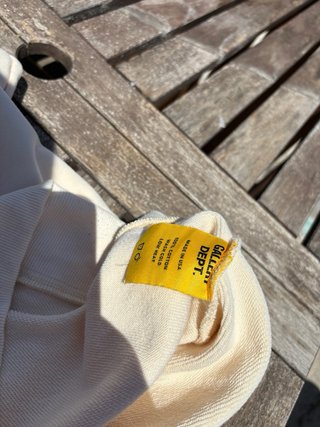 Felpa Lanvin x Gallery Dept Beige