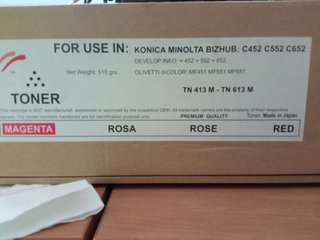 Tóner Compatible Magenta TN413M TN613M