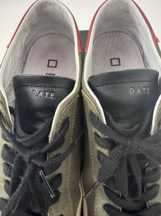 D.A.T.E. Hill low stone army sneakers