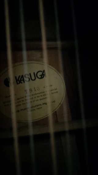 Guitarra Kasuga 12 cuerdas T813 Vintage