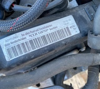 MOTOR COMPLETO AUDI A3 SEAT LEON 1.6 VW GOLF CLH