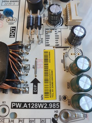 Placa Alimentación Xiaomi L43M7-EAEU PW.A128W2.985