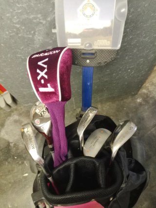 Palos de Golf Mujer con Bolsa y Carro