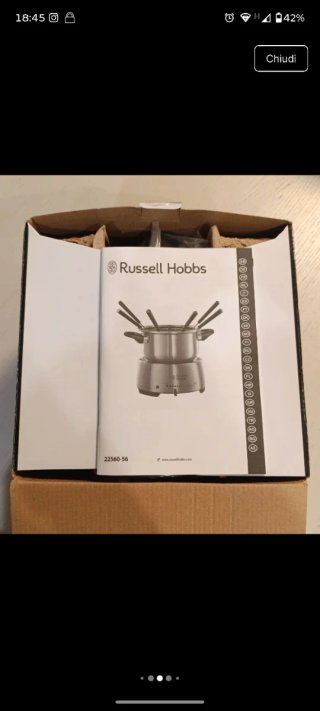 Macchina per fonduta Russell Hobbs Fiesta