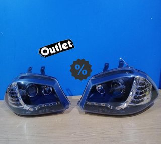 WD FAROS SEAT IBIZA 6L 02-08 LUZ DIURNA Y INTERMITENTE LED F
