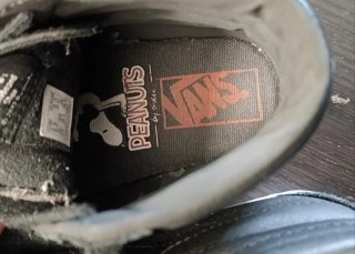 Vans Snoopy nere taglia 38.5