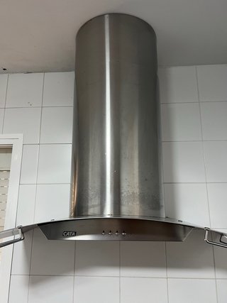 Campana extractora de cocina acero inoxidable