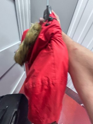 Abrigo Geographical Norway 3/4 Rojo Talla L