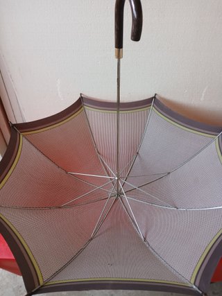 Paraguas Vintage Beige y Marrón