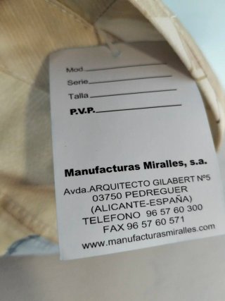 Sombrero de verano algodón estampado