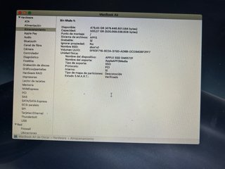 SSD 512GB original apple