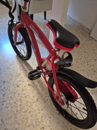 Bicicleta Infantil 16 Storm Roja