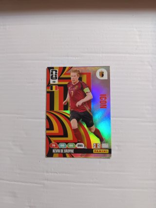 Carta Icono Kevin De Bruyne Cromo Mundial 2026