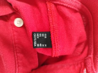 Polo Rojo Pedro del Hierro Talla S