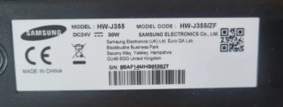 Subwoofer Samsung HW-J355 Negro