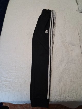 Pantalón Adidas Negro Talla 11-12 Años